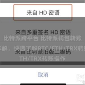 比特派跨平台 比特派钱包转账教程详解，快速了解BTC/ETH/TRX转账操作