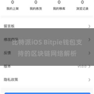 比特派iOS Bitpie钱包支持的区块链网络解析