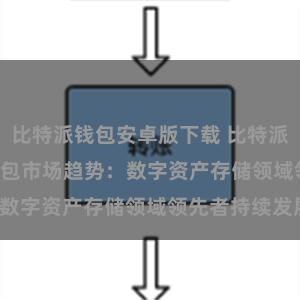 比特派钱包安卓版下载 比特派(Bitpie)钱包市场趋势：数字资产存储领域领先者持续发展。